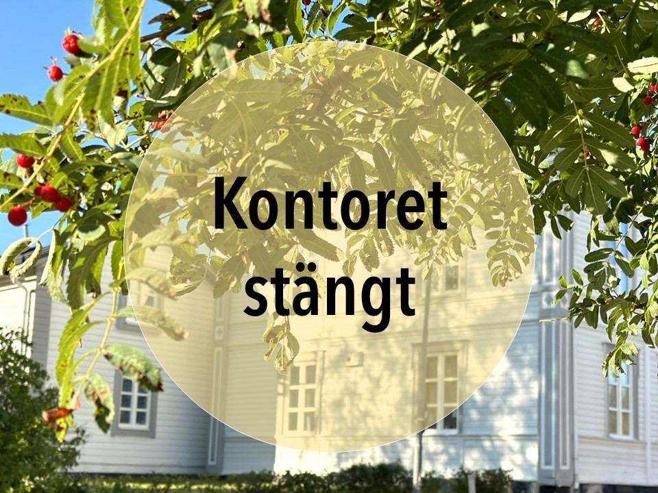 Kontoret stängt 17/10