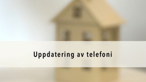 Uppdatering telefoni!